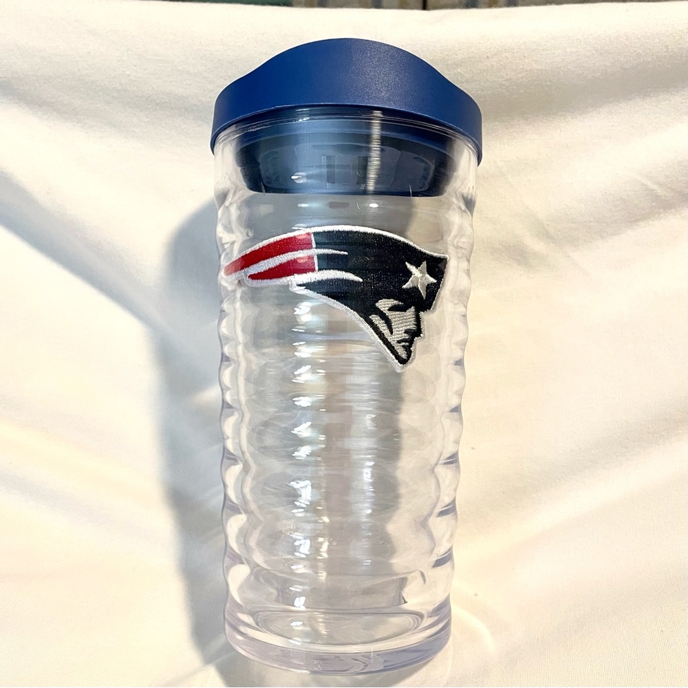 New England Patriots Collectible Tervis Insulated Cup -NFL -Coffee Tumbler w/Lid